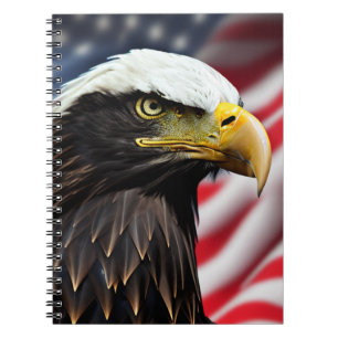 Patriotisch/Adler/Amerikanisch/USA  Notizblock