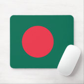 Patriotisch Bangladeshi Flag Mouse Pad Mousepad (Mit Mouse)