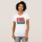 Patriotisch | Boston Terrier T-Shirt (Vorne ganz)