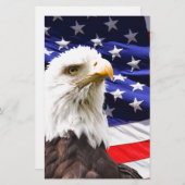 Patriotisch Briefpapier (Vorne/Hinten)