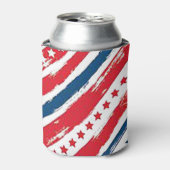 Patriotisch Dosenkühler (Kanne Vorderseite)