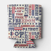 Patriotisch Dosenkühler (Rückseite)