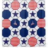 Patriotisch Duschvorhang (Vorderseite)