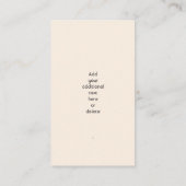 Patriotisch | FLAG KENIA | Logo-Visitenkarte hinzu Visitenkarte (Rückseite)