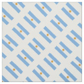 Patriotisch: Flagge Argentiniens Stoff (Muster)