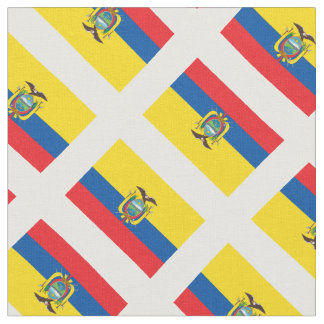 Patriotisch: Flagge Ecuadors Stoff