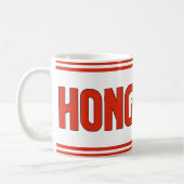 Patriotisch für die nationale Flagge Hongkongs Kaffeetasse (Links)
