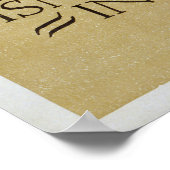 Patriotisch für die Rekrutierung von Schiffen aus  Poster (Ecke)