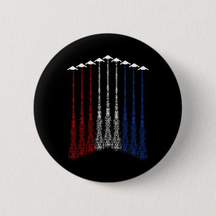 Patriotisch für Männer - 4. Juli für Männer USA 3 Button