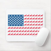 Patriotisch für Schäfer-Flag Mousepad (Mit Mouse)