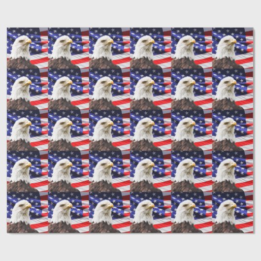 Patriotisch Geschenkpapier (Flach)