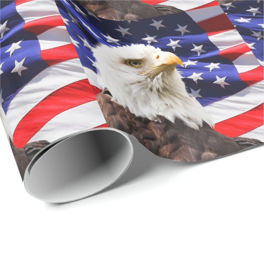 Patriotisch Geschenkpapier (Rolleneckpunkt)