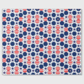 Patriotisch Geschenkpapier (Flach)