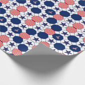 Patriotisch Geschenkpapier (Ecke)