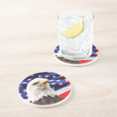 Patriotisch Getränkeuntersetzer (Seite)