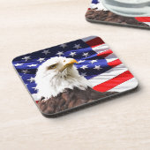 Patriotisch Getränkeuntersetzer (Linke Seite)