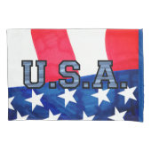 Patriotisch "Gott segne.." Kissenbezug (Vorderseite)