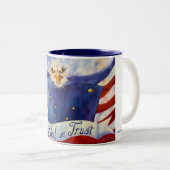 Patriotisch in Gott vertrauen wir Tasse 15oz (VorderseiteRechts)