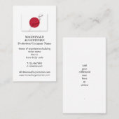 Patriotisch | JAPAN FLAG | Foto-Visitenkarte Visitenkarte (Vorne/Hinten)