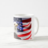 Patriotisch Kaffeetasse (VorderseiteRechts)
