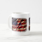 Patriotisch Kaffeetasse (Vorderseite Links)