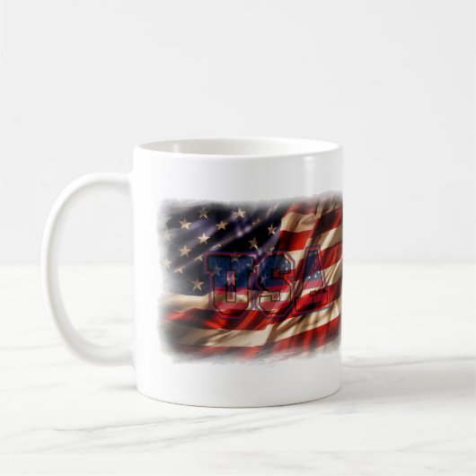 Patriotisch Kaffeetasse (Links)