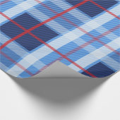 Patriotisch kariert geschenkpapier (Ecke)