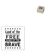 Patriotisch klein gummistempel (Stempel)