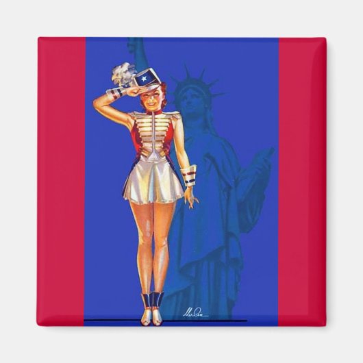 Patriotisch Magnet (Vorne)