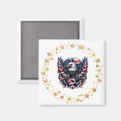 Patriotisch Magnet (Vorderseite/Rückseite)