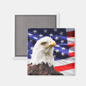 Patriotisch Magnet (Vorderseite/Rückseite)