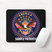  Patriotisch  Mousepad (Mit Mouse)