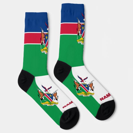 Patriotisch, Nachhaltig, Namibia Socken (Rechts)