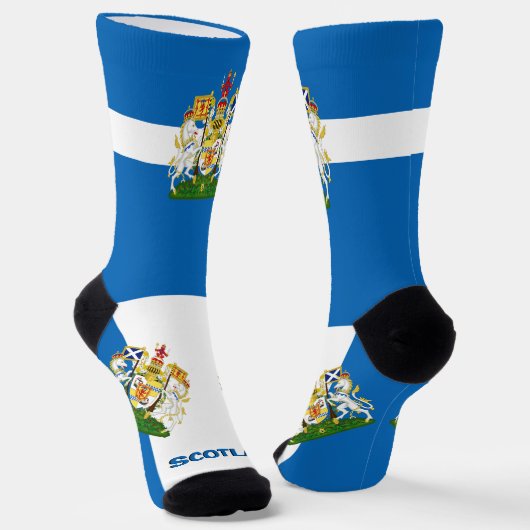 Patriotisch, Nachhaltig, Schottland Socken (Gewinkelt)