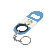 Patriotisch, Nationalflagge Mini Flaschenöffner (Rückseite Schrägansicht)