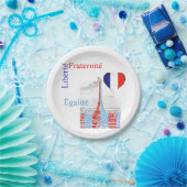 Patriotisch Pappteller (Party)