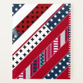 Patriotisch, Patchwork Planer (Rückseite)