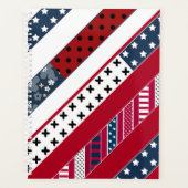 Patriotisch, Patchwork Planer (Vorderseite)