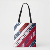 Patriotisch, Patchwork Tasche (Vorderseite)