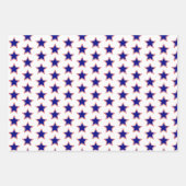 Patriotisch Rot Weiß und Blau Geschenkpapier Set (Vorderseite 3)