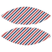 Patriotisch Rot Weiß und Blau Streifen Football (Paneele)