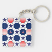 Patriotisch Schlüsselanhänger (Rückseite)