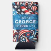 Patriotisch Selters Dosenkühler (Rückseite)