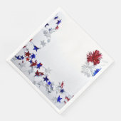Patriotisch Serviette (Ecke)