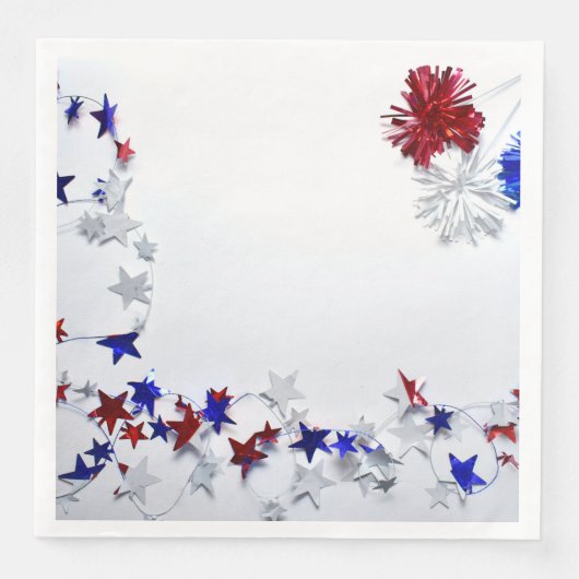 Patriotisch Serviette (Vorderseite)