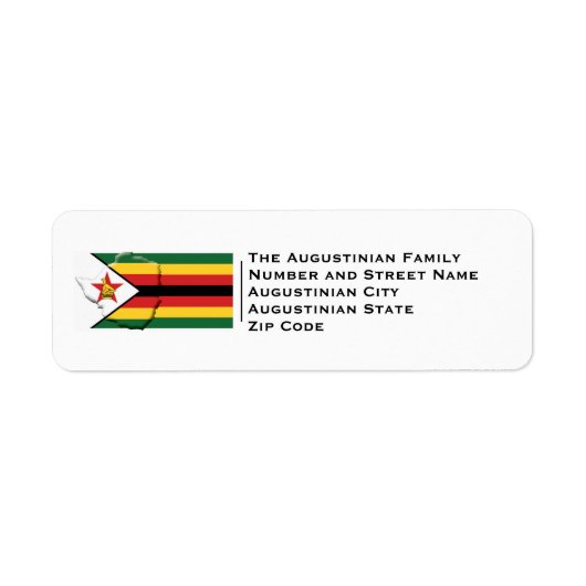 Patriotisch | SIMBABWE FLAG (Vorne)
