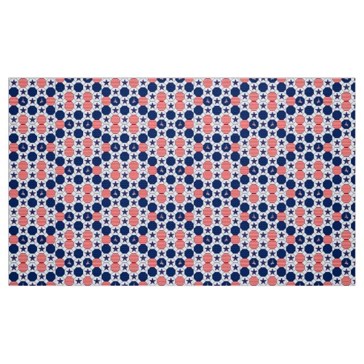 Patriotisch Stoff (Fat Quarter (45,7 x 55,9 cm))