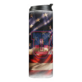 Patriotisch Thermosbecher (Nach links gedreht)
