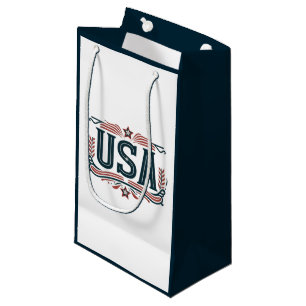 Patriotisch, Vintag USA Kleine Geschenktüte