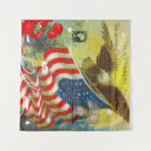 Patriotisch Wandteppich (Vorderseite (Horizontal))